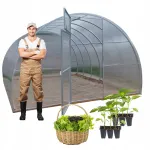 Kasvuhoone ALISTAN 3x6 m, 6 mm pol&uuml;karbonaat