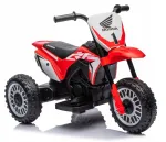 Laste kolmerattaline mootorratas Honda CRF450, 30 W, heliga, 2&ndash;3 km/h, akutoitega