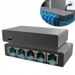 5-port RJ45 Gigabit 1000 Mbps v&otilde;rgul&uuml;liti