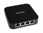 Statsionaarne v&otilde;rgul&uuml;liti YEALINK RCH40, 4&times;1GB, PoE+, koos toiteallikaga