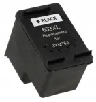 Must tindikassett HP 653XL, sobib Advantage 6075, 6076, 2375, 2775, 6476