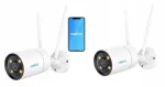 Kahe Reolink Color Series W320X juhtmevaba 4MP WiFi kaamerate komplekt