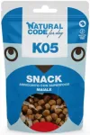 Koerte suupiste Natural Code K05 sealiha, 120 g