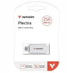Verbatim Plectra USB-C USB-m&auml;lupulk 256GB, valge