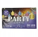 V&auml;rviline l&auml;bipaistev v&auml;listingimuste valguskett 50 LED IP44 15 m