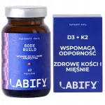 Toidulisand Labify D3 + K2 MK7, 60 kapslit