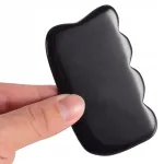 Gua Sha laineline ristk&uuml;likukujuline Bian kivist massaažiplaat