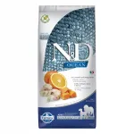 Koeratoit N&D Farmina Ocean Adult Medium/Maxi tursa, k&otilde;rvitsa ja apelsiniga 12 kg
