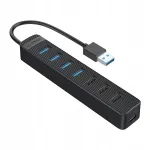 Orico TWU32-4A USB jagaja, USB 3.1, 3x USB 2.0, USB-C, must