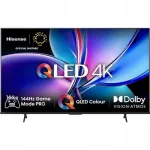 Hisense 75E7Q PRO 75" QLED 4K UHD 144Hz teler VIDAA nutis&uuml;steemi ja DVB-T2-ga