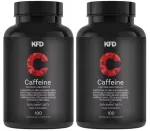 Kofeiini kapslid KFD CAFFEINE 200 mg, 2 x 100 tk