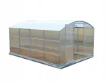 Kasvuhoone Gera-2.5, 2,5x4 m, sirgete seintega, 4 mm pol&uuml;karbonaat, 40x20 mm raamiga