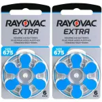 K&otilde;rvatropi patareid Rayovac Extra 675, 12 tk