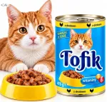 Tofik m&auml;rg kassikonserv kanahakklihaga kastmes, 415 g