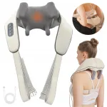 Shiatsu 6D kaela- ja seljamassager soojendusega