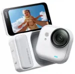 Insta360 Go Ultra 4K, 60FPS, Wi-Fi, Bluetooth, valge seikluskaamera