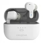 Traadita k&otilde;rvaklapid Creative Zen Air Pro, valged, Bluetooth 5.3, ANC