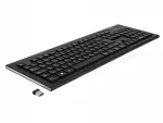 Juhtmevaba USB klaviatuur Delock 12671, must