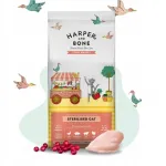 HARPER and BONE kassitoit steriliseeritud kassidele kuni 58% lihaga, k&ouml;&ouml;giviljadega, 2 kg