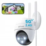 IP WiFi valvekaamera, 3MP, 2K, p&ouml;&ouml;rlev ja 4x suumiga