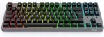 M&auml;nguklaviatuur CIY X77 RGB, juhtmega, USB-C, must