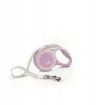 Flexi New Comfort automaatne roosa/lilla rihm koertele, XS, 3 m lint