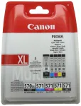 Tindikomplekt Canon PGI-570XL/CLI-571 Pgbk 0318C004, 5 tk, originaal