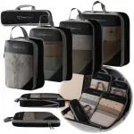 Viieosaline CIRON TRAVEL kokkusurutavate reisikottide komplekt