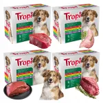 TROPI koerte m&auml;rgtoit, segatud, 4 maitset, 40 x 100 g, 4 kg