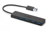 USB jagaja Anker, 4 pesa, 3.0, 60 cm kaabliga
