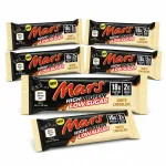 Valgubatoon Mars Hi Protein Low Sugar 57 g valge &scaron;okolaadiga
