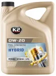 Mootori&otilde;li K2 HYBRID 0W-20, 5 l