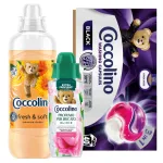Pesukapslid COCCOLINO Black x40, l&otilde;hnastatud eliksiir, vedelik Orange 0,975 l