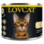 LOVCAT PURE CHICKEN m&auml;rg kassitoit kanaga, 200 g