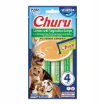 Koerte maius Inaba Churu, l&otilde;he k&ouml;&ouml;giviljadega, 4 x 14 g