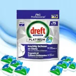 N&otilde;udepesukapslid DREFT PLATINUM, 75 tk, Original