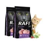 Kuiv kassitoit RAFI Cat Rabbit k&uuml;&uuml;likuliha, 2 x 7 kg