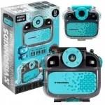Laste digitaalne kaamera VISION KIDS, veekindel, Full HD 1080P, USB