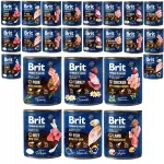 BRIT BY NATURE niiske koeratoit, erinevad maitsed, 24 x 800 g, teraviljavaba, t&auml;iskasvanutele