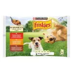 Koerte konservid PURINA Friskies želeega, erinevad maitsed, 4 x 85 g