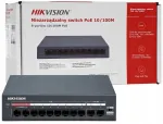 L&uuml;liti HIKVISION DS-XS10-P, 8x PoE, 2x Uplink, 10/100Mbps