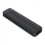 USB jagaja ORICO, 13 pesa, 3.0, eraldi l&uuml;lititega, 5Gbps