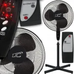 Lattaventilaator, 50W, 125 cm, kaugjuhtimispuldiga