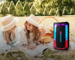 Bluetooth k&otilde;lar LTC RGB 2x4" USB/SD/AUX, 4000mAh