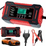 Automaatne autoaku laadija 12V 6A akut taastava funktsiooniga