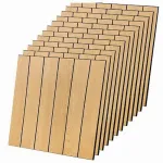 Iseliimuvad PVC seinaplaadid, 30x30 cm, 12 tk, terasv&auml;rv