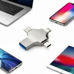 USB m&auml;lupulk 256GB, USB-C ja Micro USB &uuml;hendustega, OTG, 4in1
