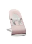 Beebivoodi BABYBJORN Balance Soft, puuvill/jersey, heleroosa/hall, kuni 13 kg