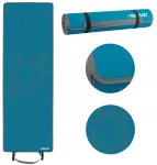 Libisemiskindel neopreenist jooga- ja treeningmatt AVENTO, 180 cm, 6 mm