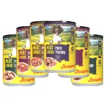 JOSERA koerad konservikomplekt, erinevad maitsed, 6 x 400 g
